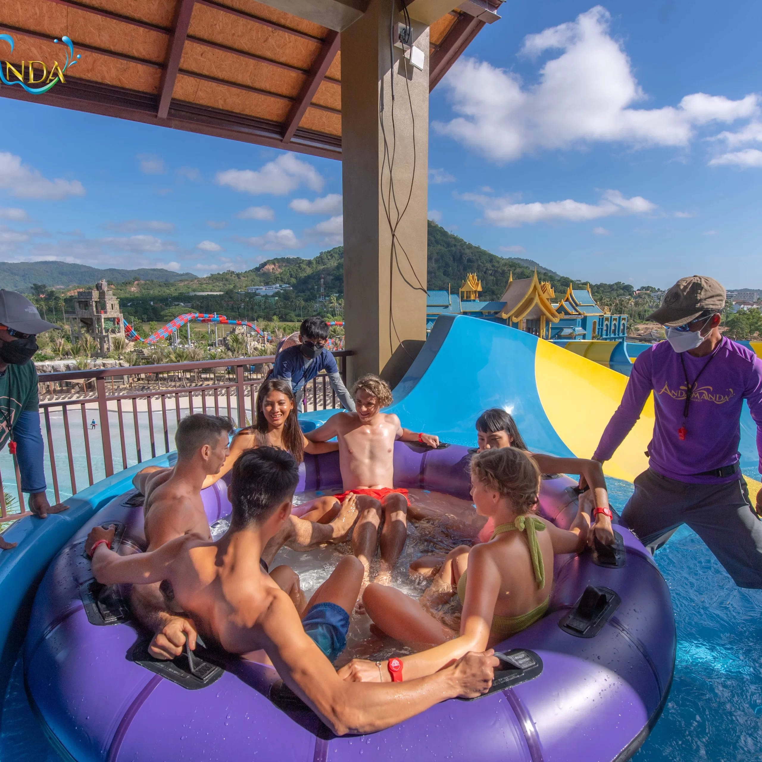 Phuket: 5 km Rafting Adventure, Monkey Caves, ATV Ride, Elephant Trekking, Flying Fox, Lunch